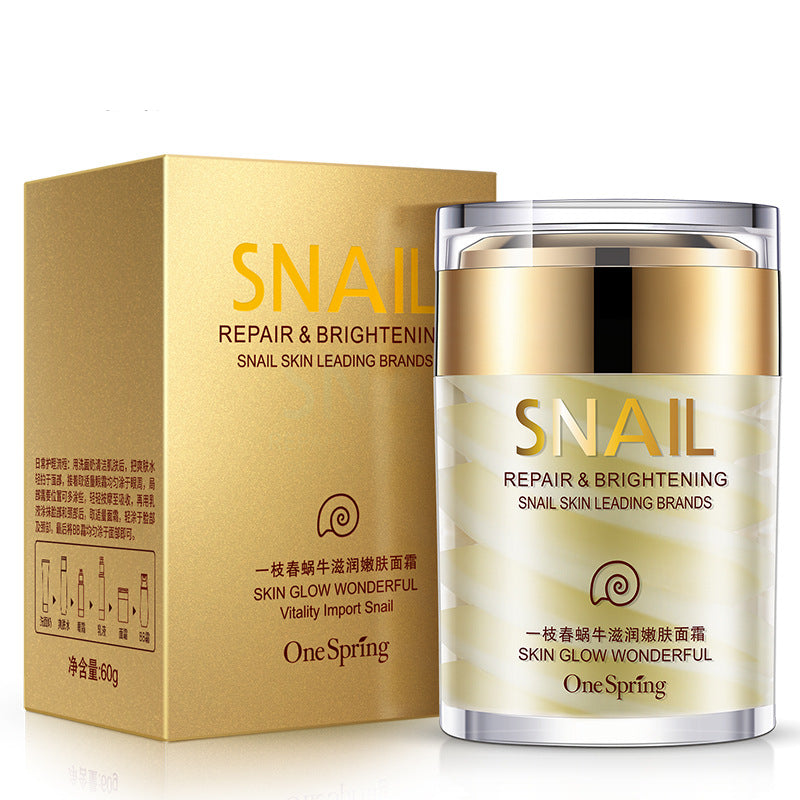 Whitening Anti-Wrinkles Snail Face Cream