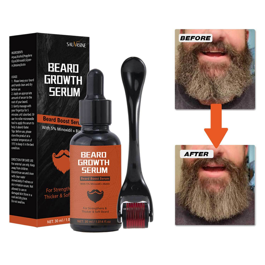 Beard 30ml Microneedle Roller