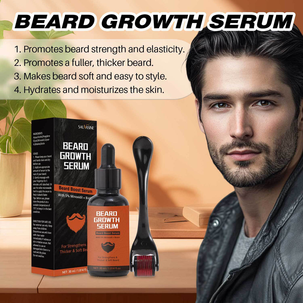 Beard 30ml Microneedle Roller
